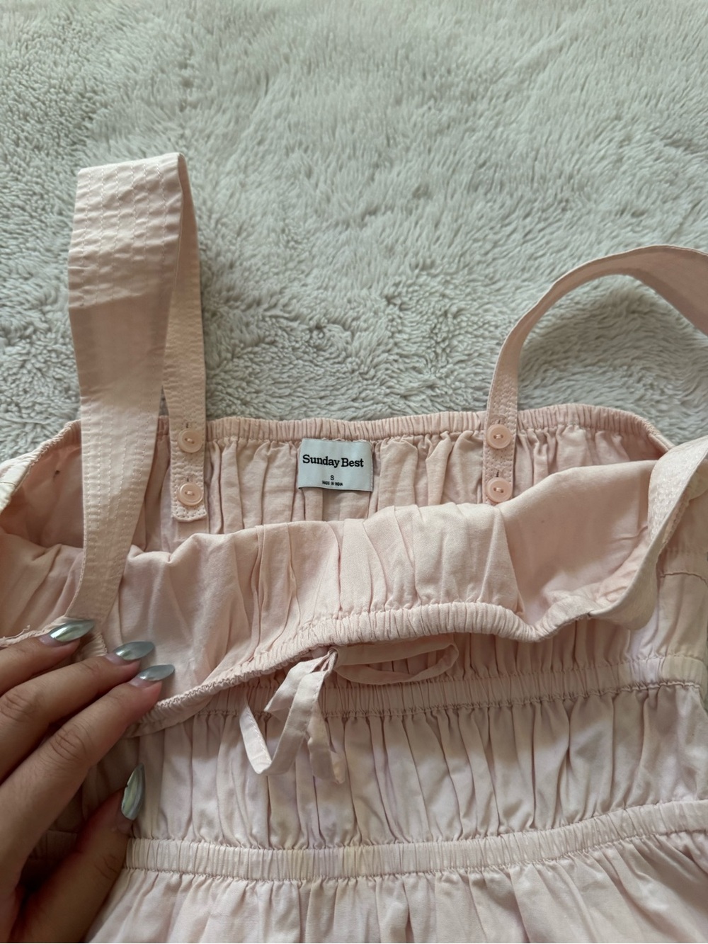 Aritzia pink mini dress - Picture 3 of 3